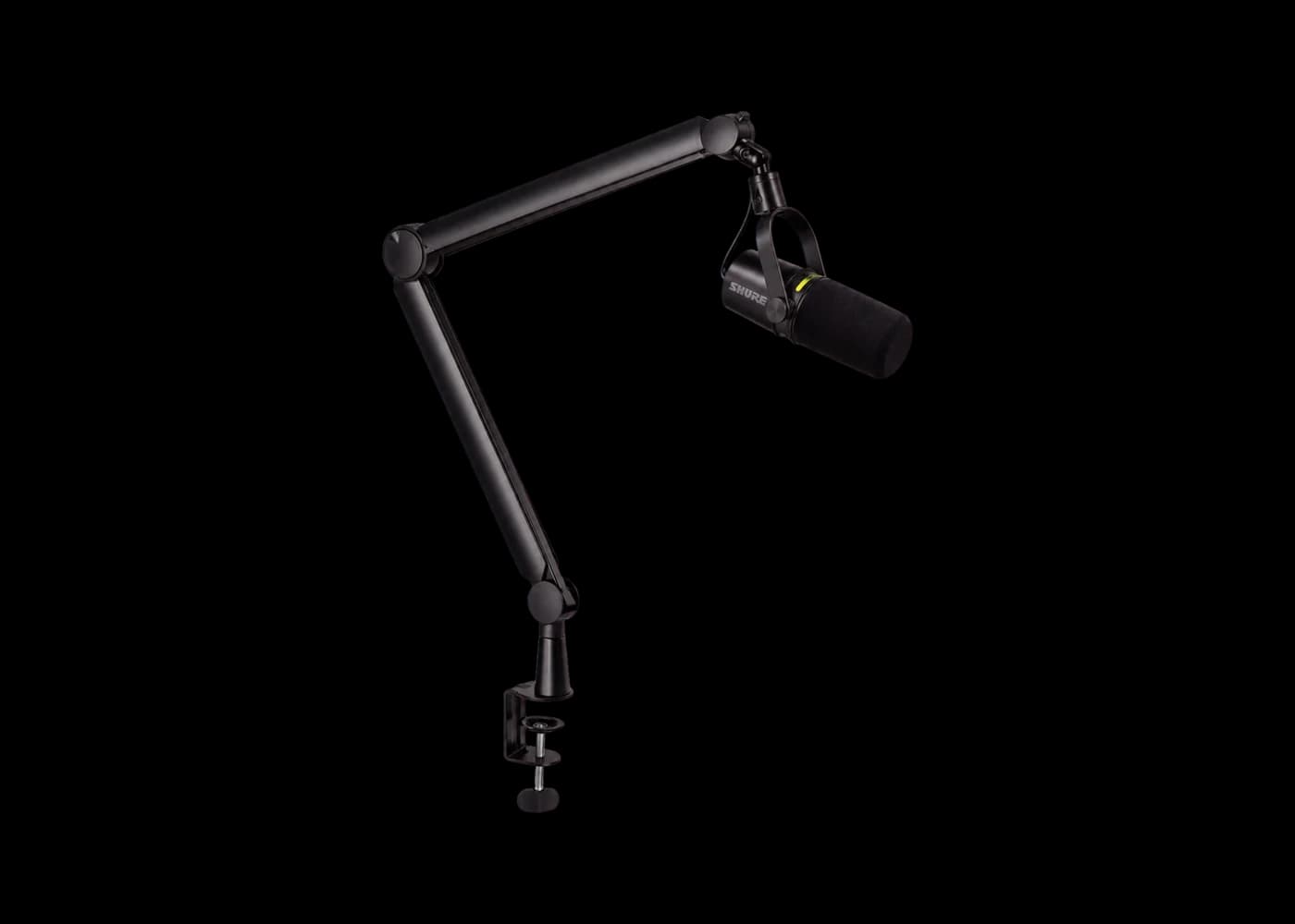 Shure × Audio Array MV7+ + AA-17 boom arm