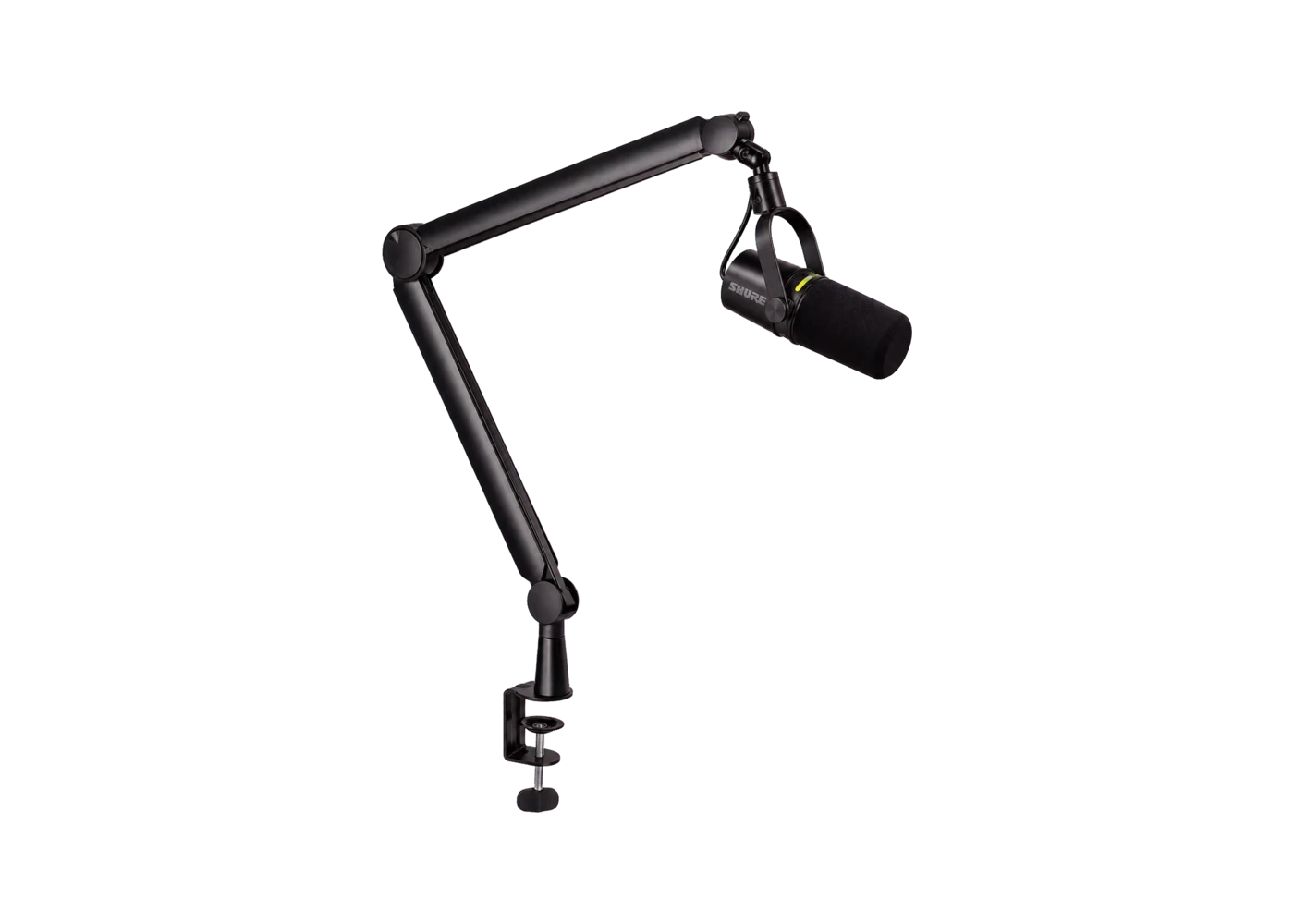 Shure × Audio Array MV7+ + AA-17 boom arm